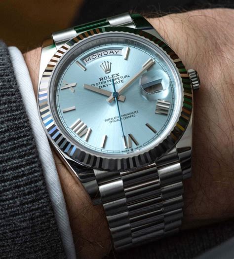 rolex day date 41 platinum|day date 40 platinum price.